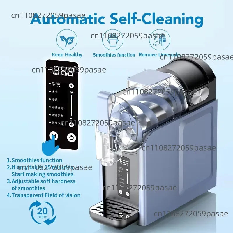 One-Touch Self-Cleaning Automatic Slushie Maker Restaurants