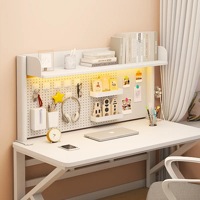 Desktop Storage Rack Pegboard Desk Organizer Shelfcomputer