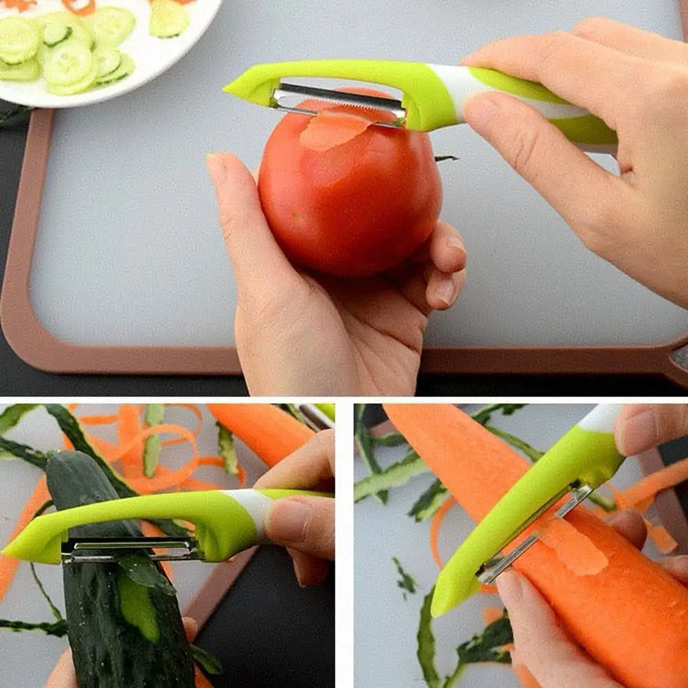 Vegetable Slicer Stainless Steel Peeler Knife Cutter Carrot