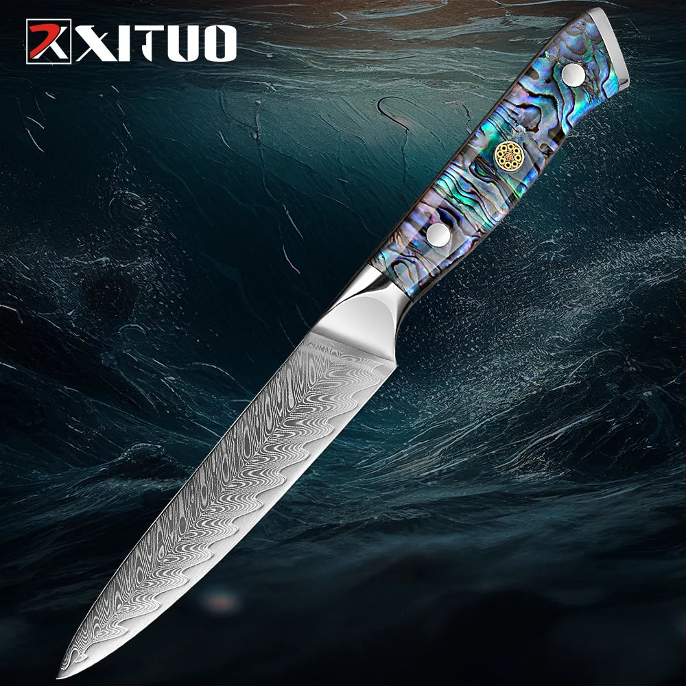 Xituo Damascus Steel Knife 1-5 Chef Knife Japanese