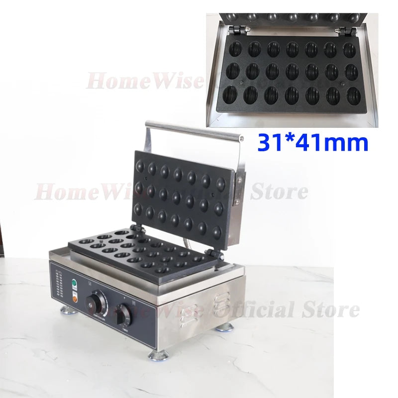 Homewise Electric Waffle Maker 1550w Nut Shaped Waffle