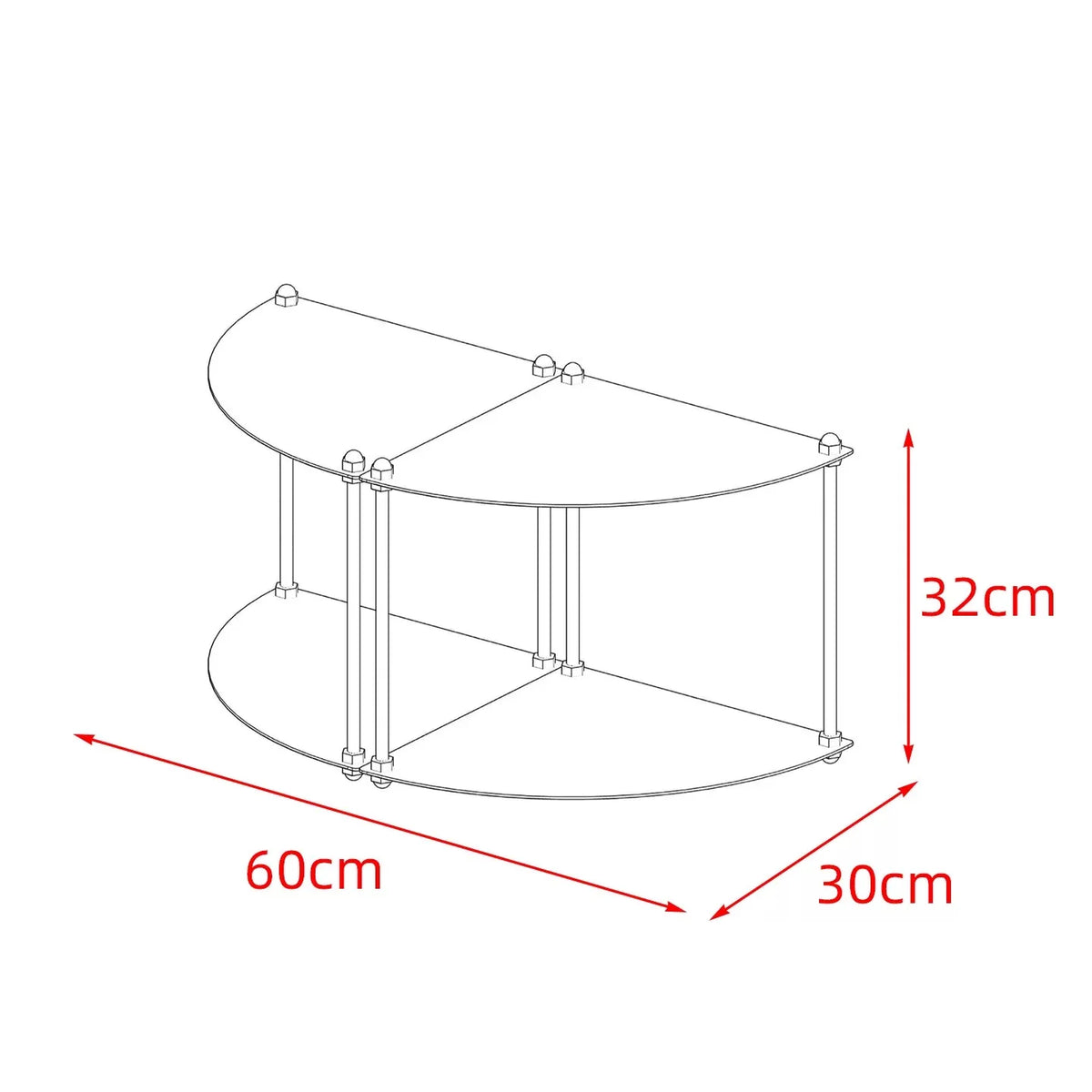 Bauhaus Stainless Steel Metal Modular Storage Rack Floor