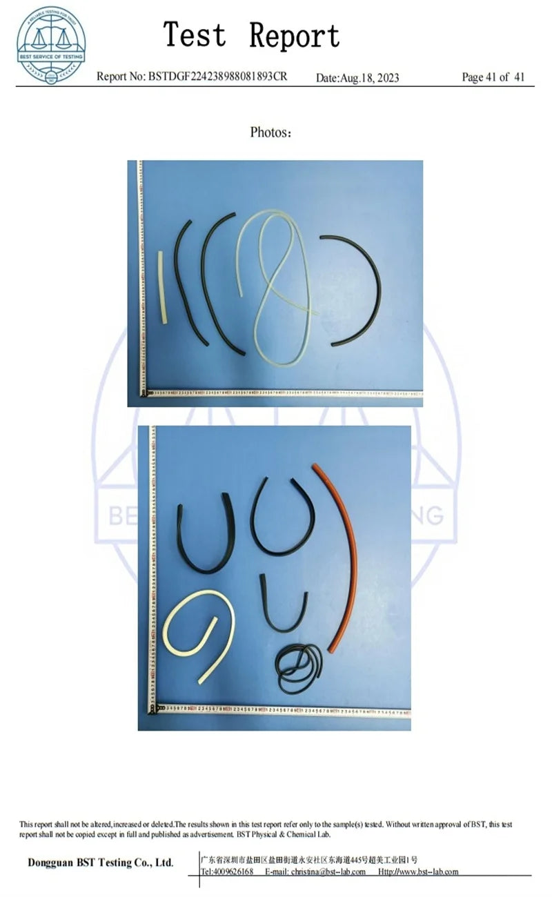 Length 1m To 10m Square White Silicone Foaming