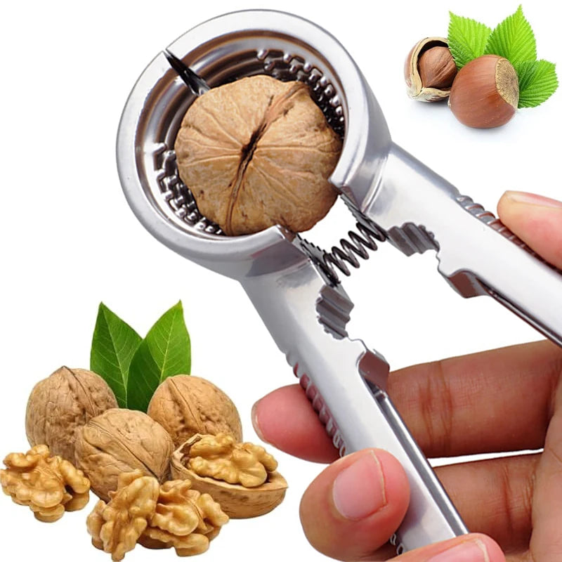 Nut Crackers Metal Heavy Duty Walnut Cracker Opener