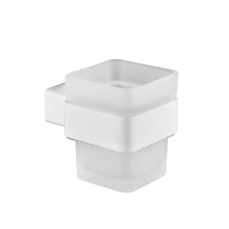 Bathroom Hardware White Wall Mounted Toilet Roll Paper