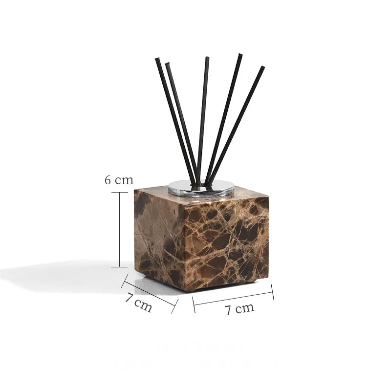 Emperador Dark Natural Marble Bathroom Brown Luxury Toothbrush