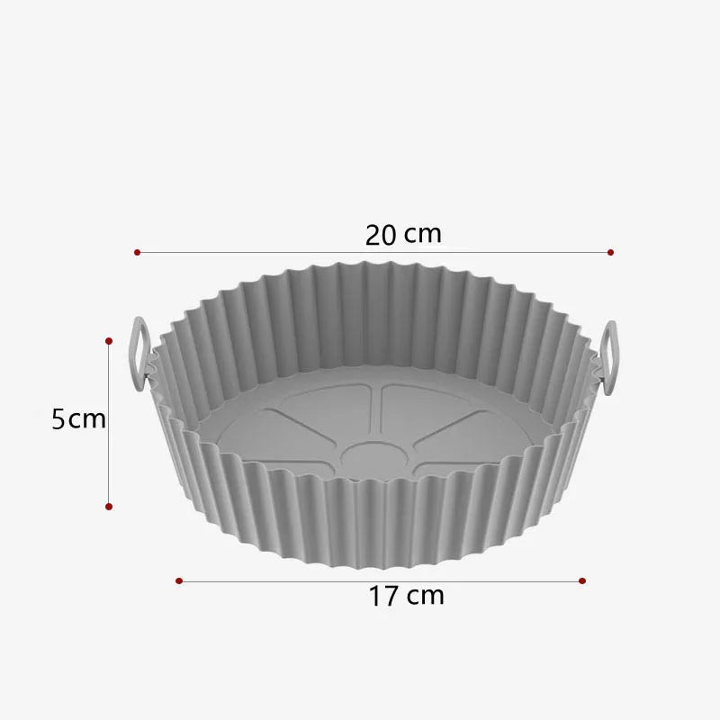 Air Fryer Silicone Basket Thicken Silicone Mold Air