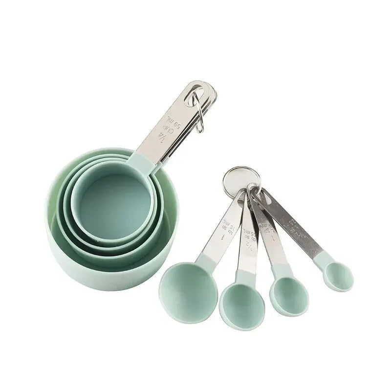8pcs Measuring Cups Spoons Baking Cake Pastry Cooking