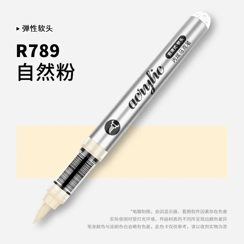 Grasp 120/1 Colors Acrylic Markers Brush Tip Paint