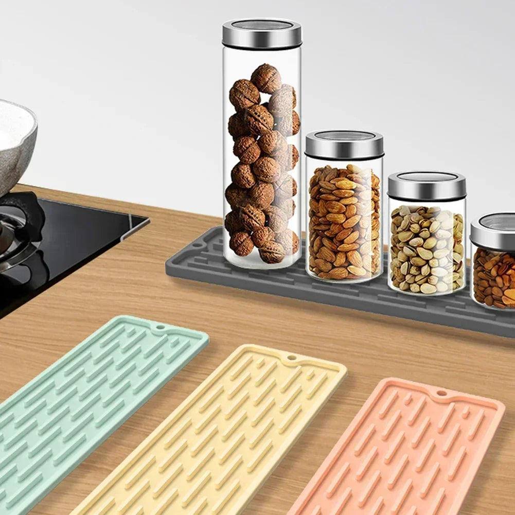 Silicone Dish Drying Mat Anti Slip Sink Storage