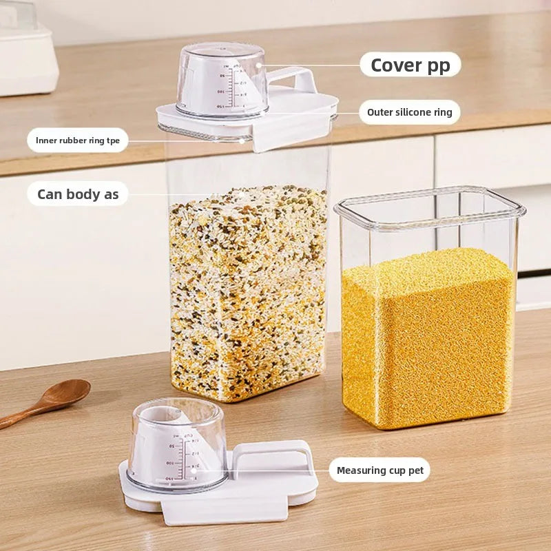 Airtight Food Storage Containers - Premium Pp Plastic