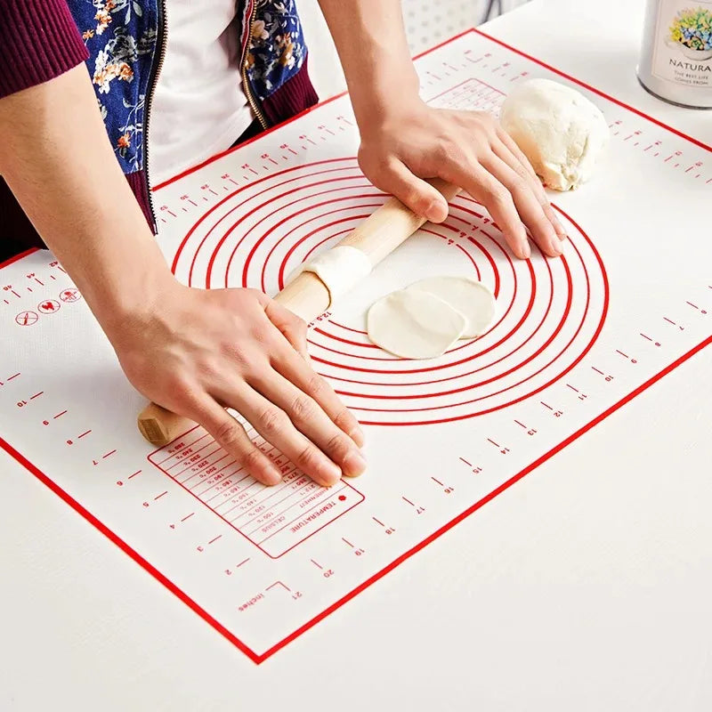 Silicone Baking Mat Kneading Pad Dough Mat Pizza