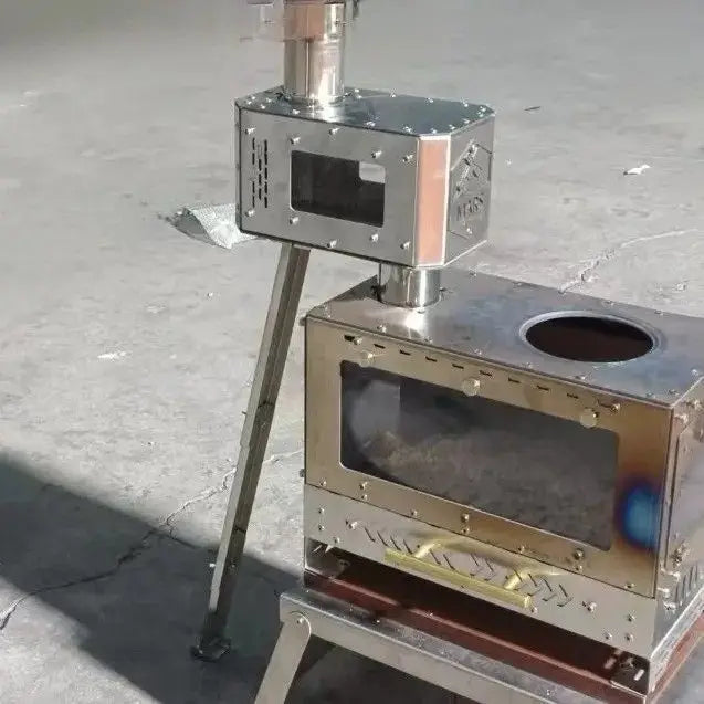 Camping Firewood Stove Anti Spark Mars Heating Chimney