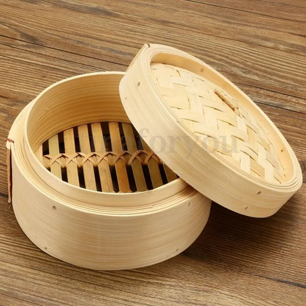 10/15/20cm Cooking Bamboo Steamer Dumpling Food Steamer Lid