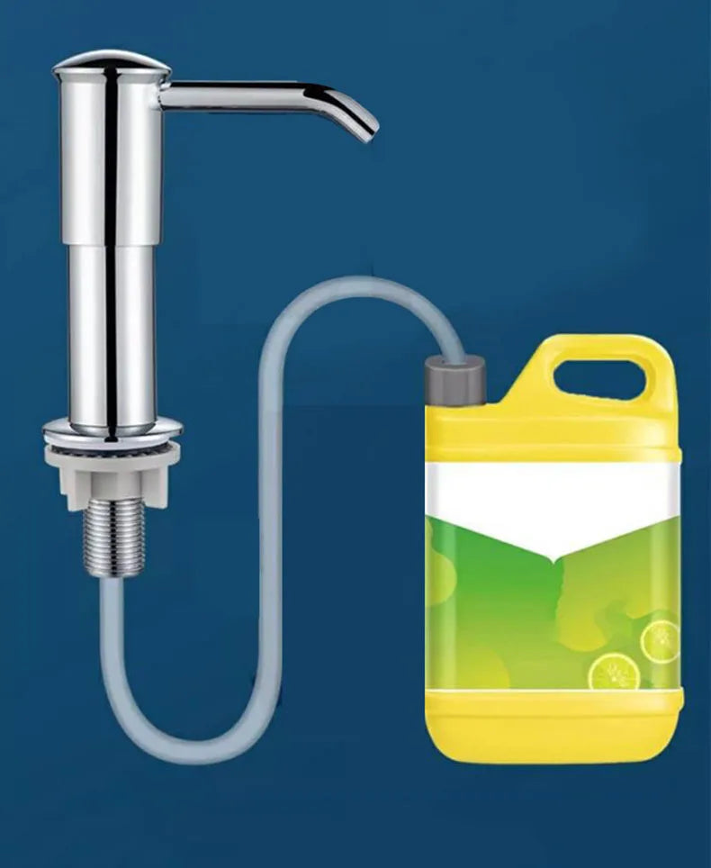 Counrtertop Dishes Soap Dispenser Extention Tube Sets Hand