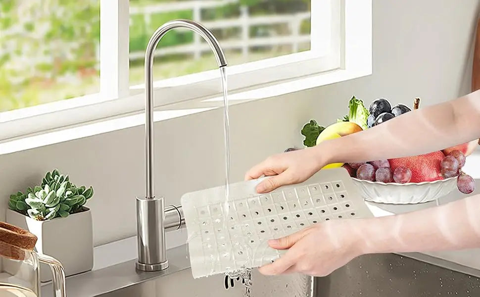 Sink Mat 12 10 Pack Cream White Non-Slip