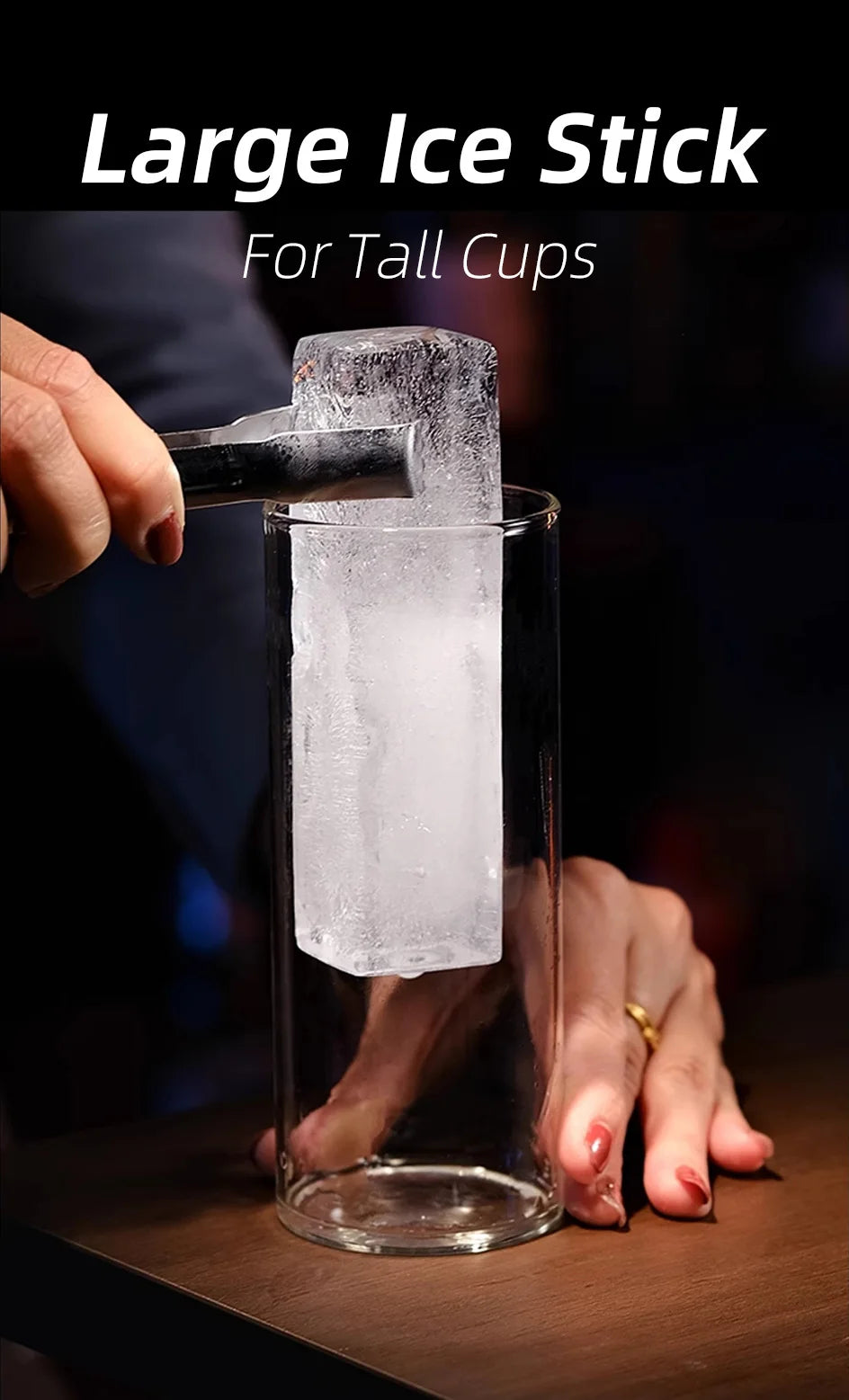 Ice Cube Tray Lid Large Long Ice Mold