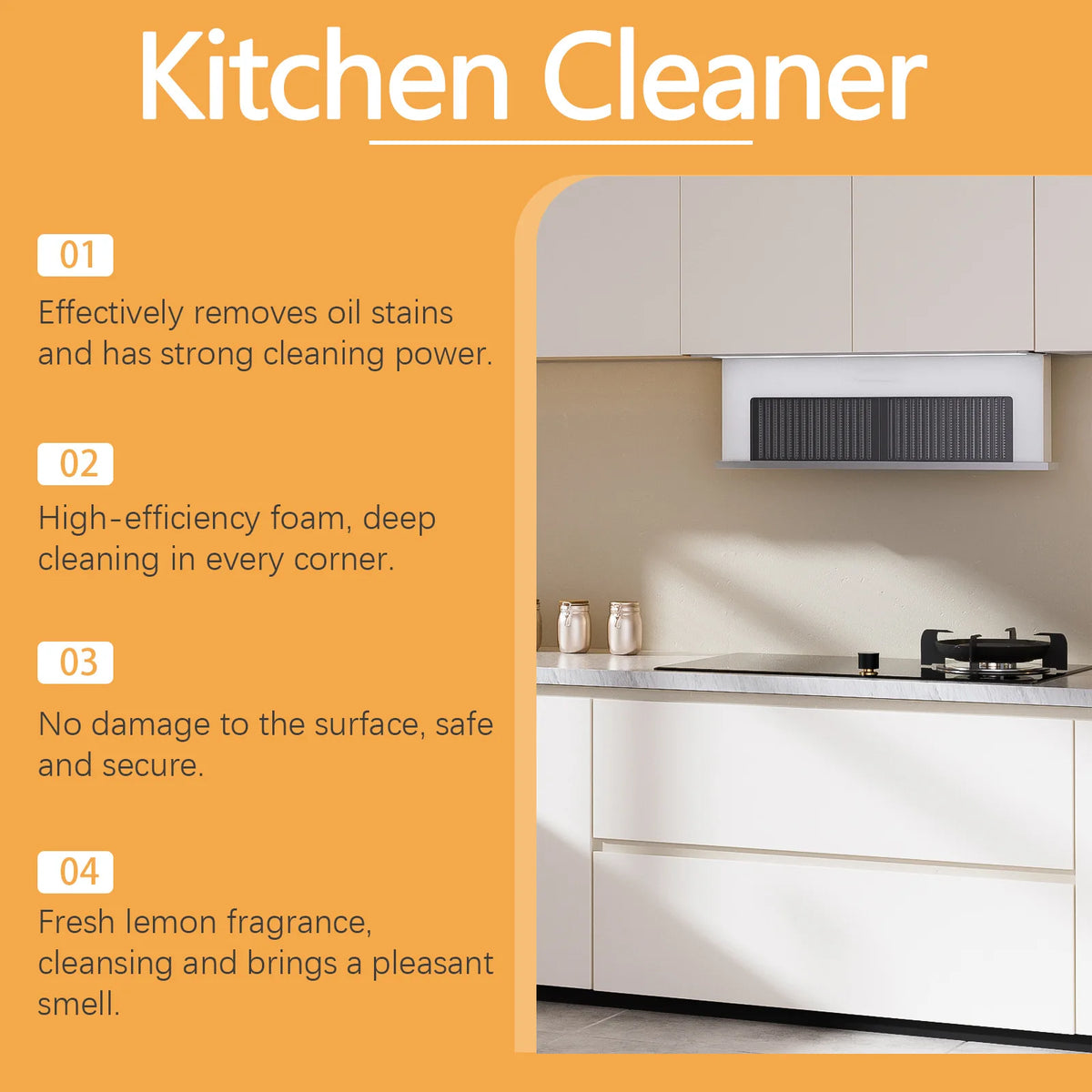 60ml All Purpose Cleaner Stove Remover Removes Oil