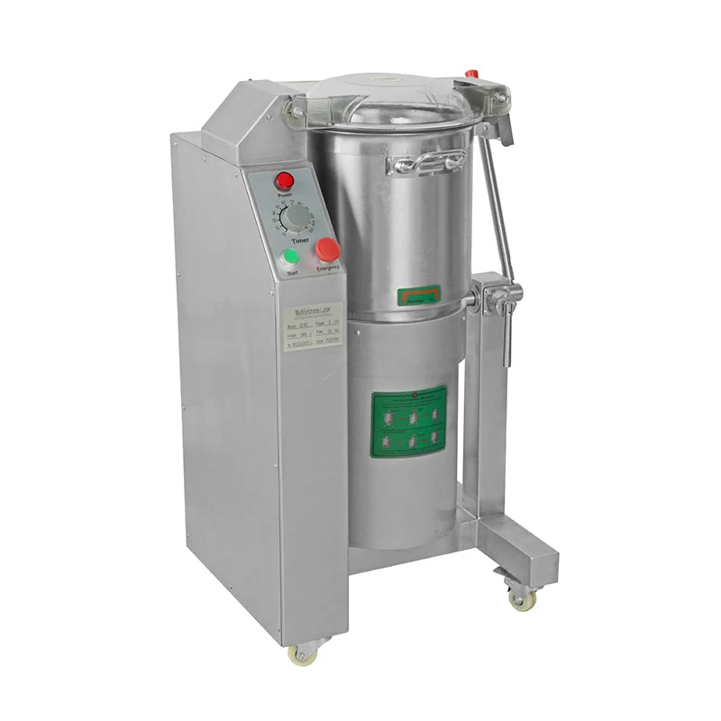 Commercial Stainless Steel Food Chopper Multiple Interchangeable
