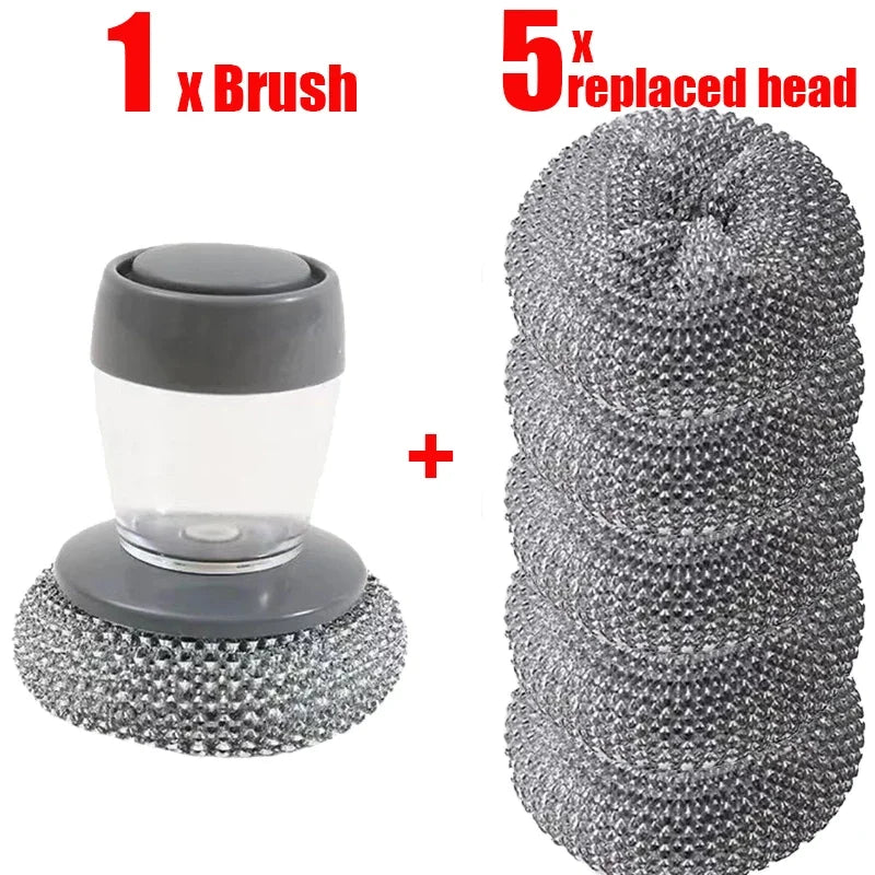 13/5/10 Pack Stainless Steel Scrubber Scrubbing Scouring Pad