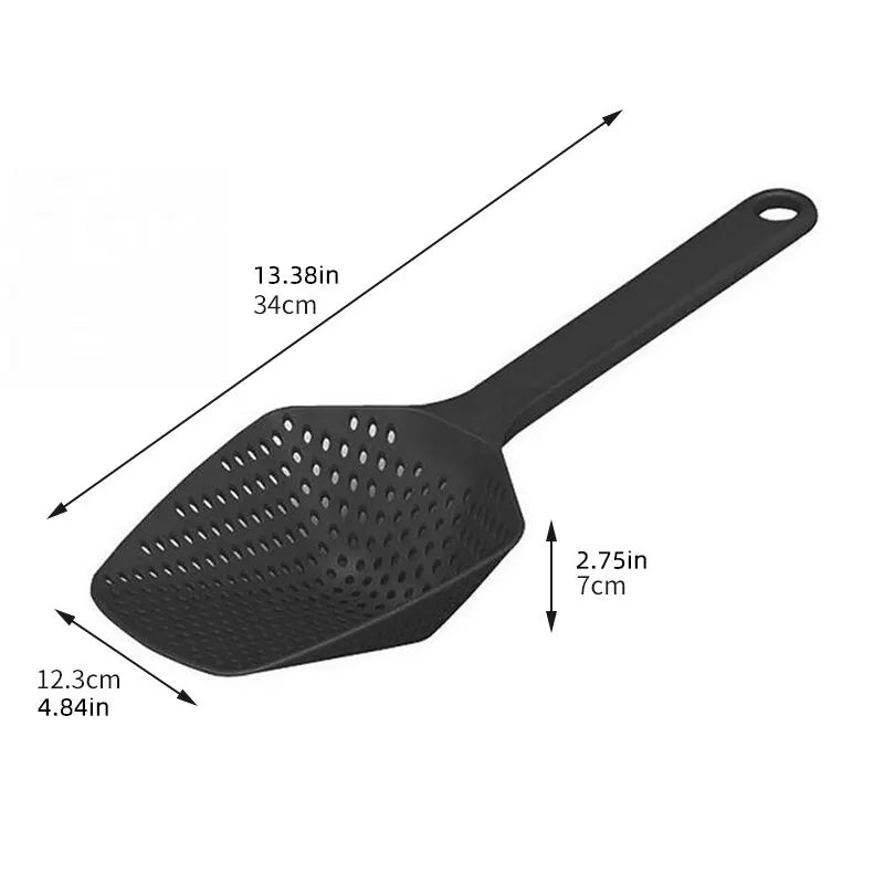 Strainer Spoon Large Funnel Fried Food Strainer Vegetable