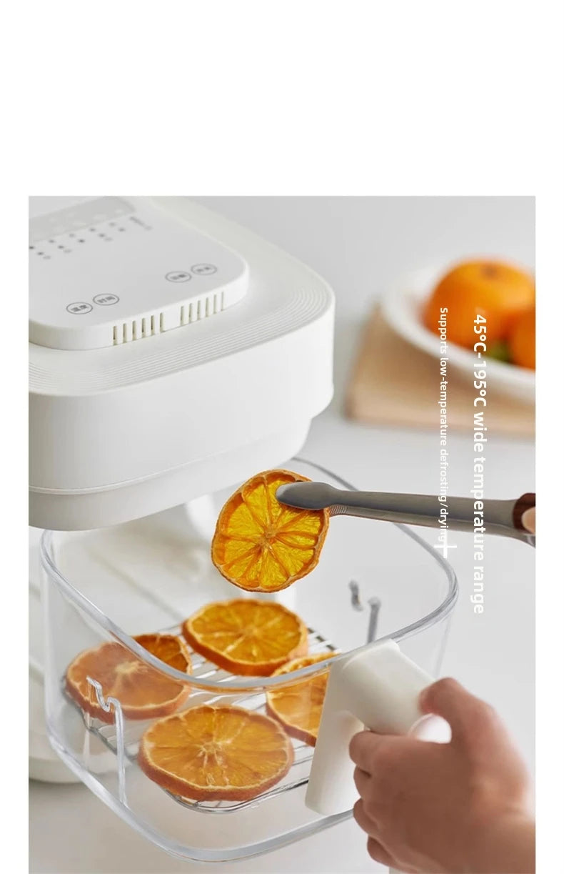 Air Fryer See-Through Glass Basket Small Non-Stick No