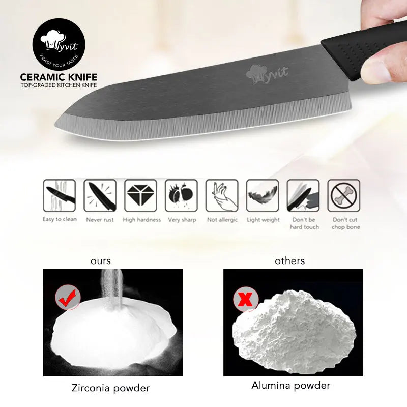 Ceramic Knives Peeler Chef Knife Paring Utility Slicing