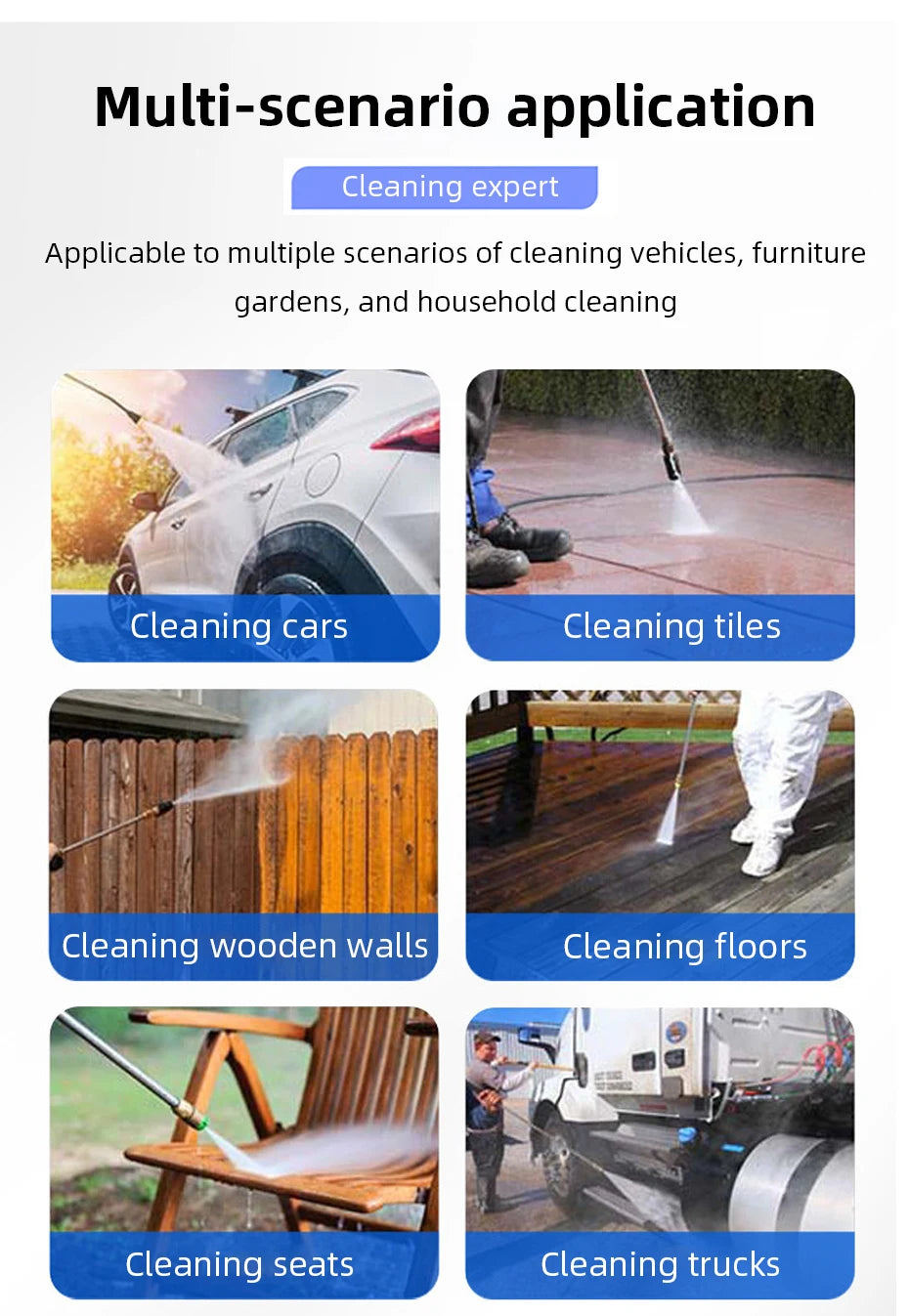 High-Pressure Car Washer Automatic Washer Powerful Water Pump
