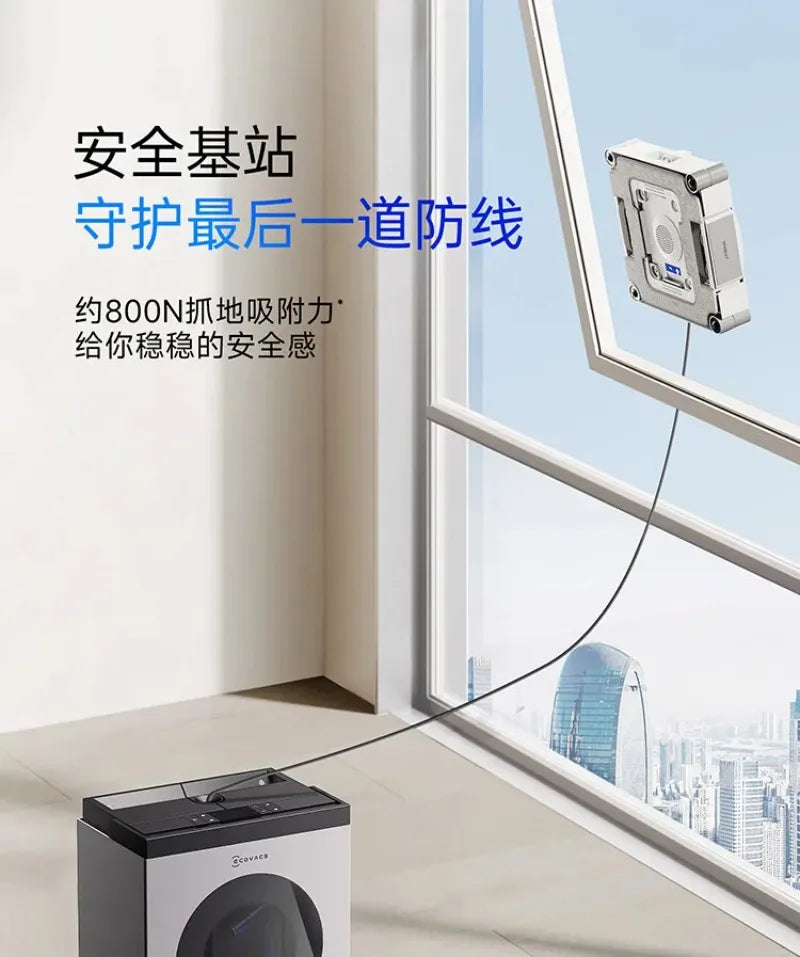 Ecovacs Water Jet Window Cleaning Robot W3 Automatic