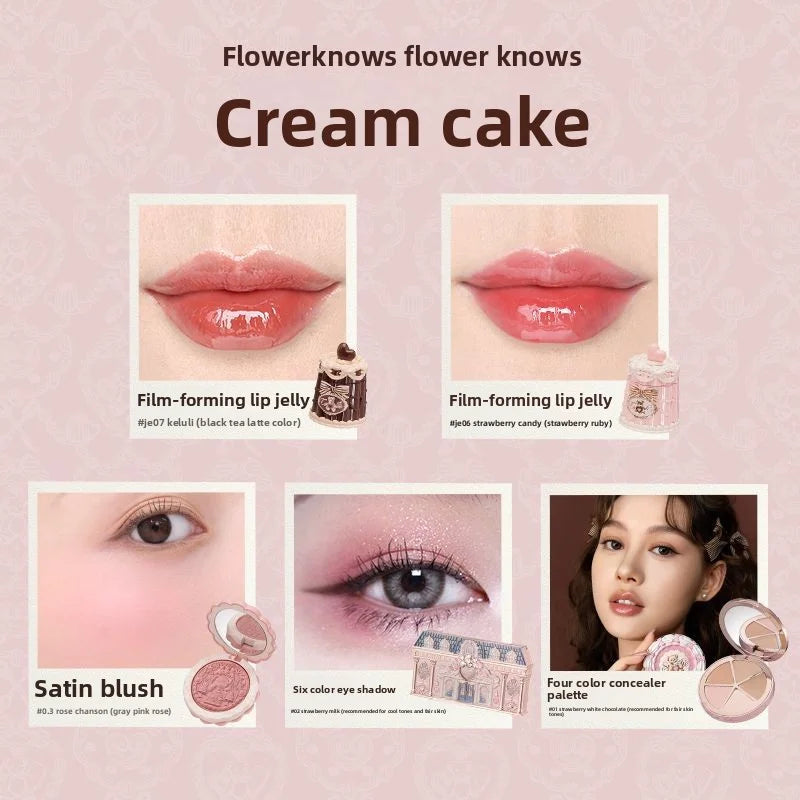 Luxury Crystal Flower Knows Blush Brush Ultra Soft