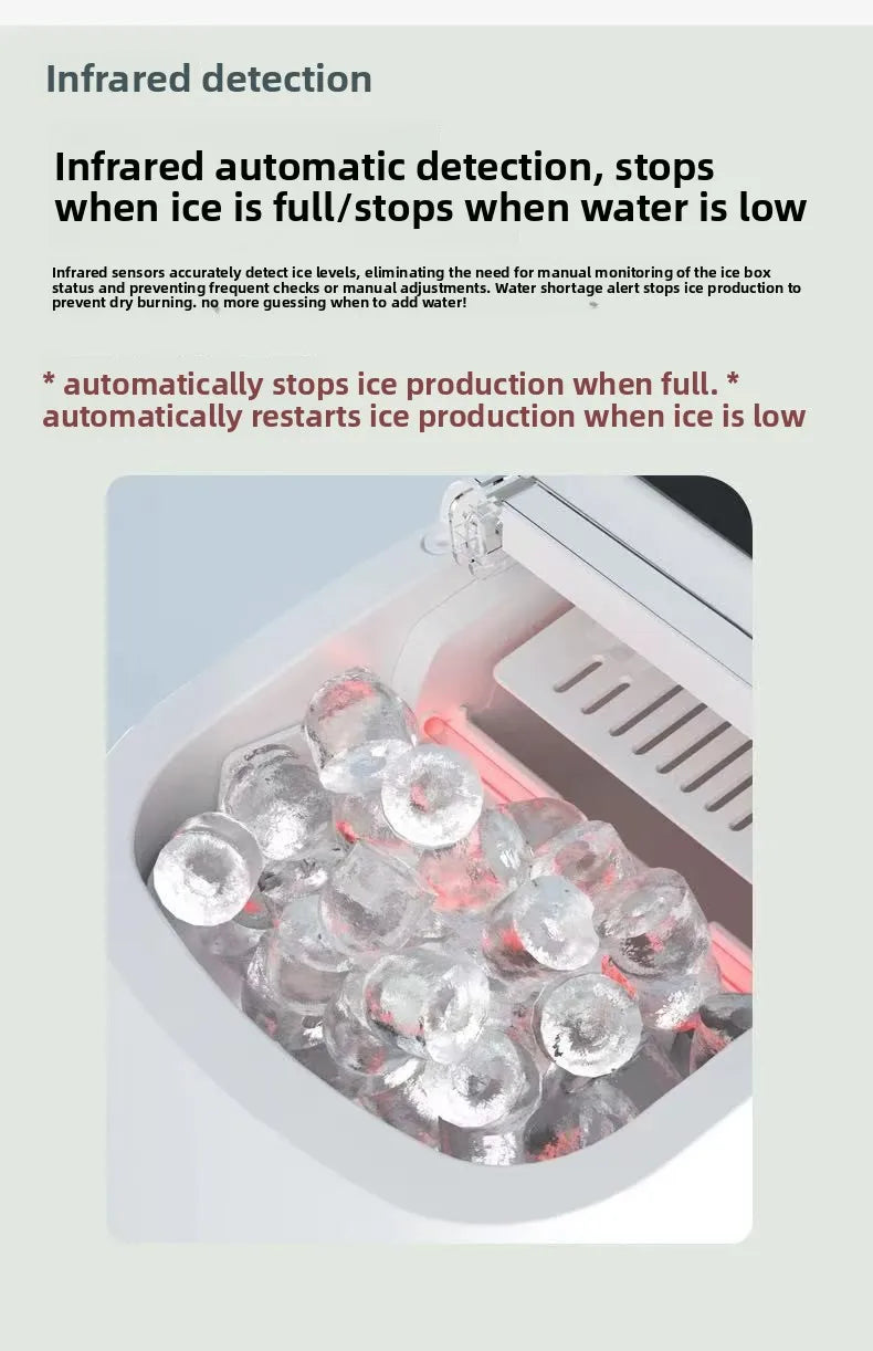 3l Small Ice Maker Mini Block Ice Dormitory