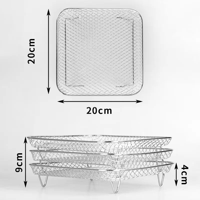 Inch Air Fryer Racks Air Fryer Universal Baking