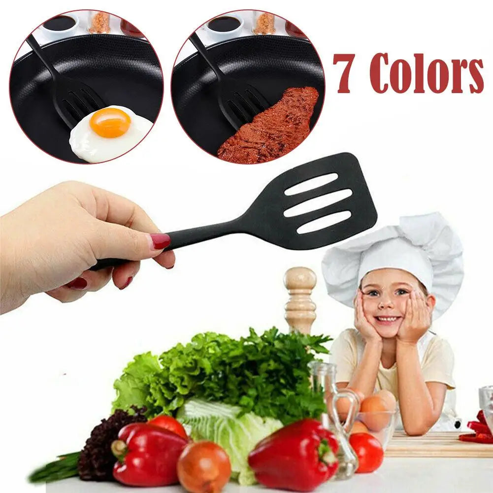 Silicone Turners Egg Fish Frying Pan Scoop Fried