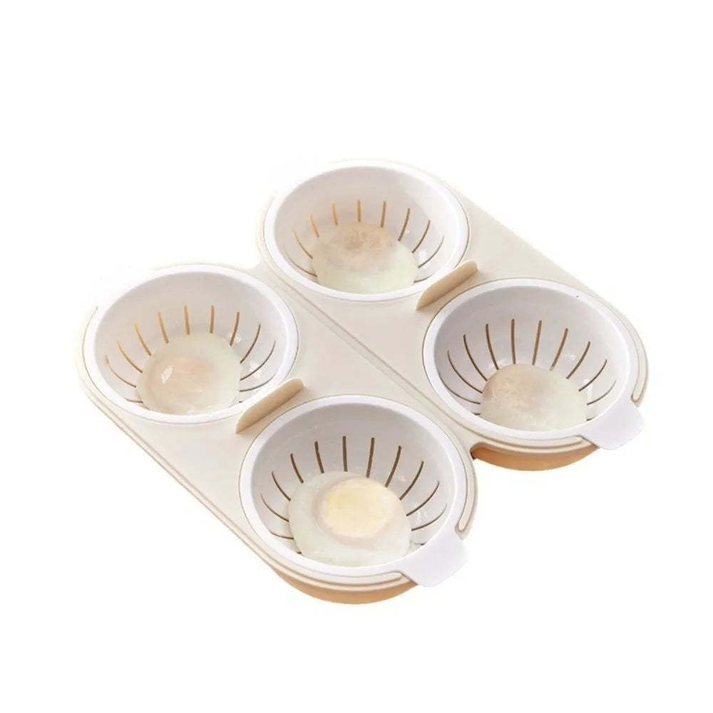 Food Grade Microwave Egg Poacher Heat Resistent Non