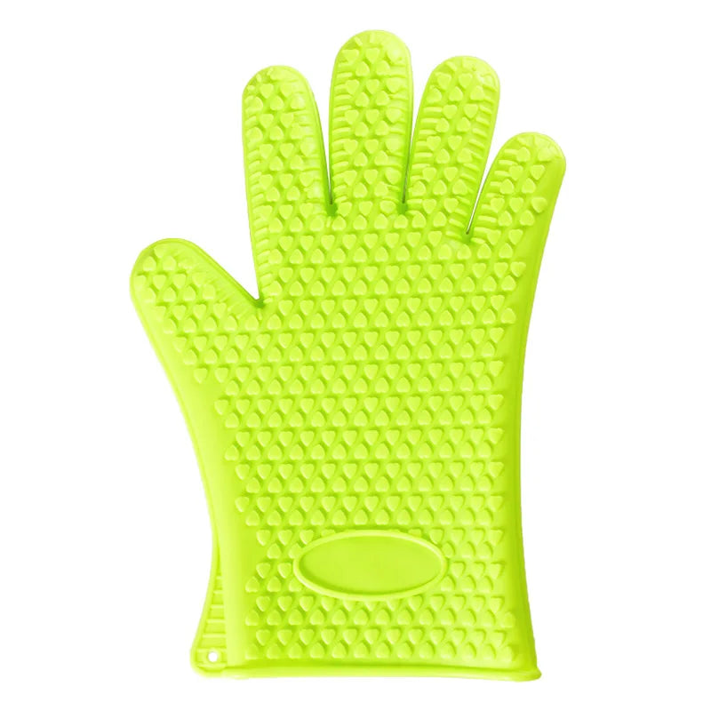 Baking Silicone Microwave Oven Gloves Bbq Grill Gloves