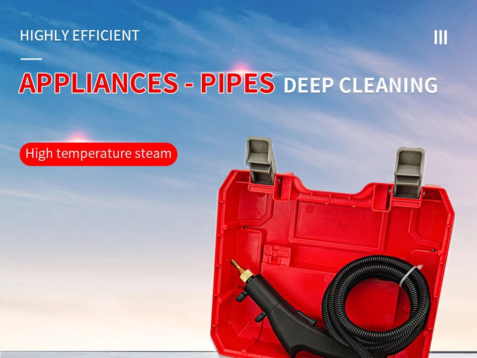 1500w High Pressure Steam Cleaning Machine Cleaner High