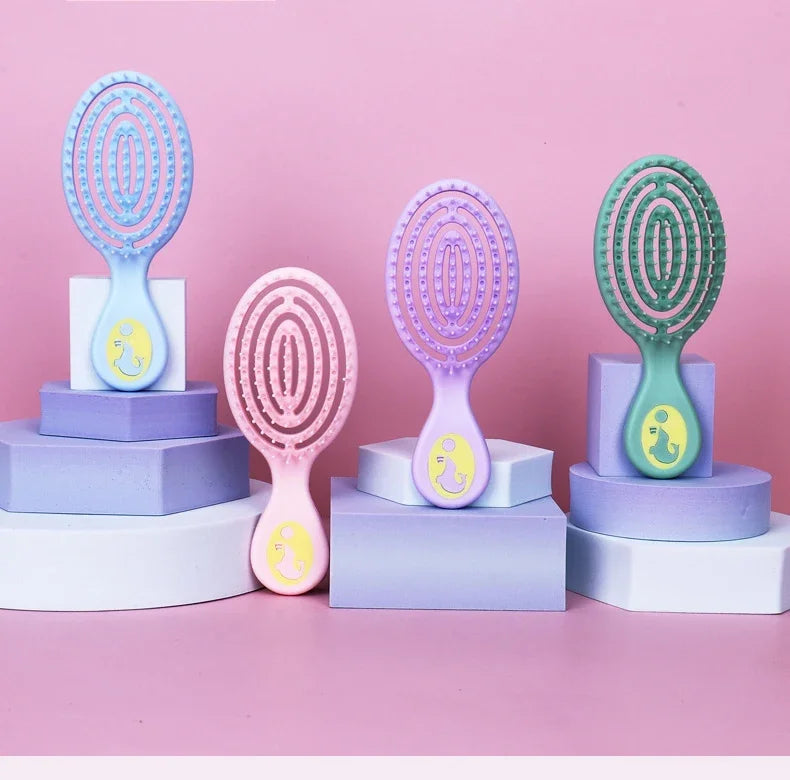 Bath Hollow Massage Anti-Screw Hair Brush Health Care