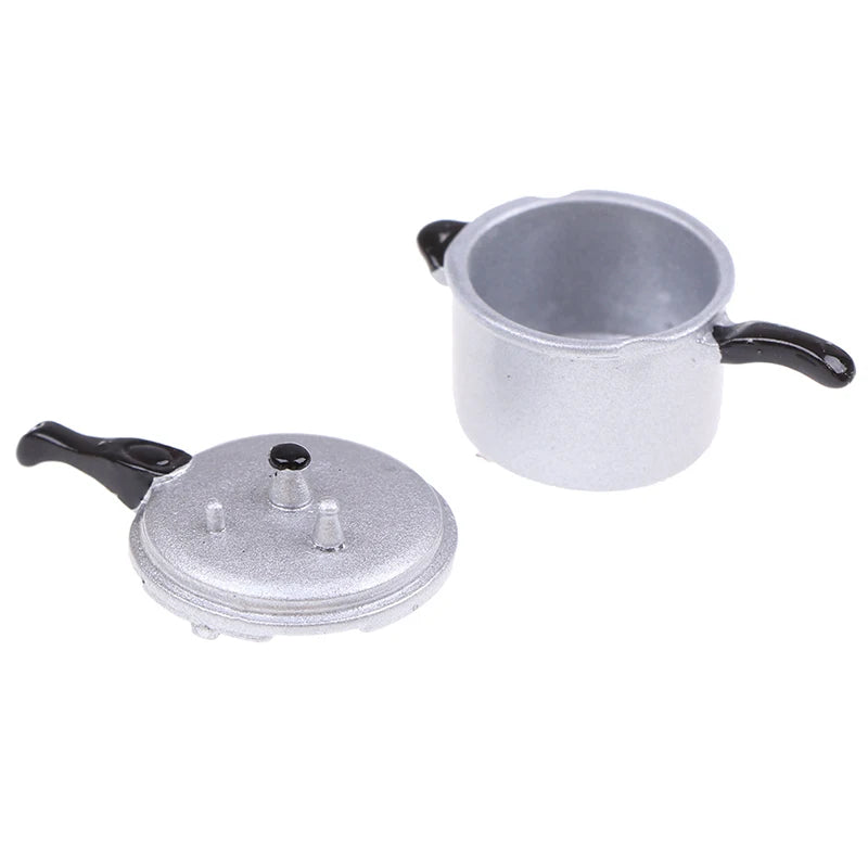 Cooking Utensil Pressure Cooker 12 Scale Dollhouse Miniature