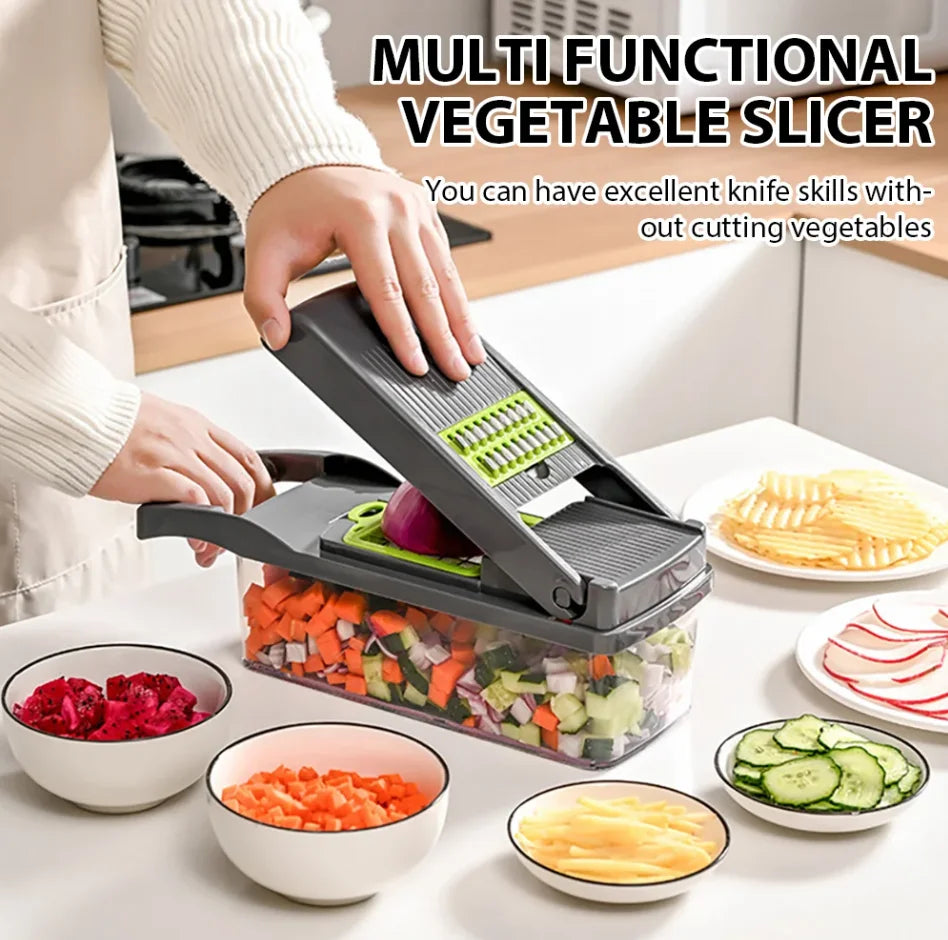 Versatile Vegetable Slicer Cutter Shredder Potato Carrot Scraper