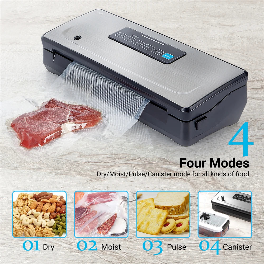 Inkbird Ink-Vs02 Vacuum Sealer Packaging Machine Food Storage