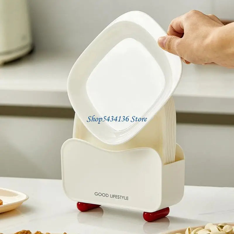 H7ed Of Dishwasher Safe Small Bone Dishware Nonslip