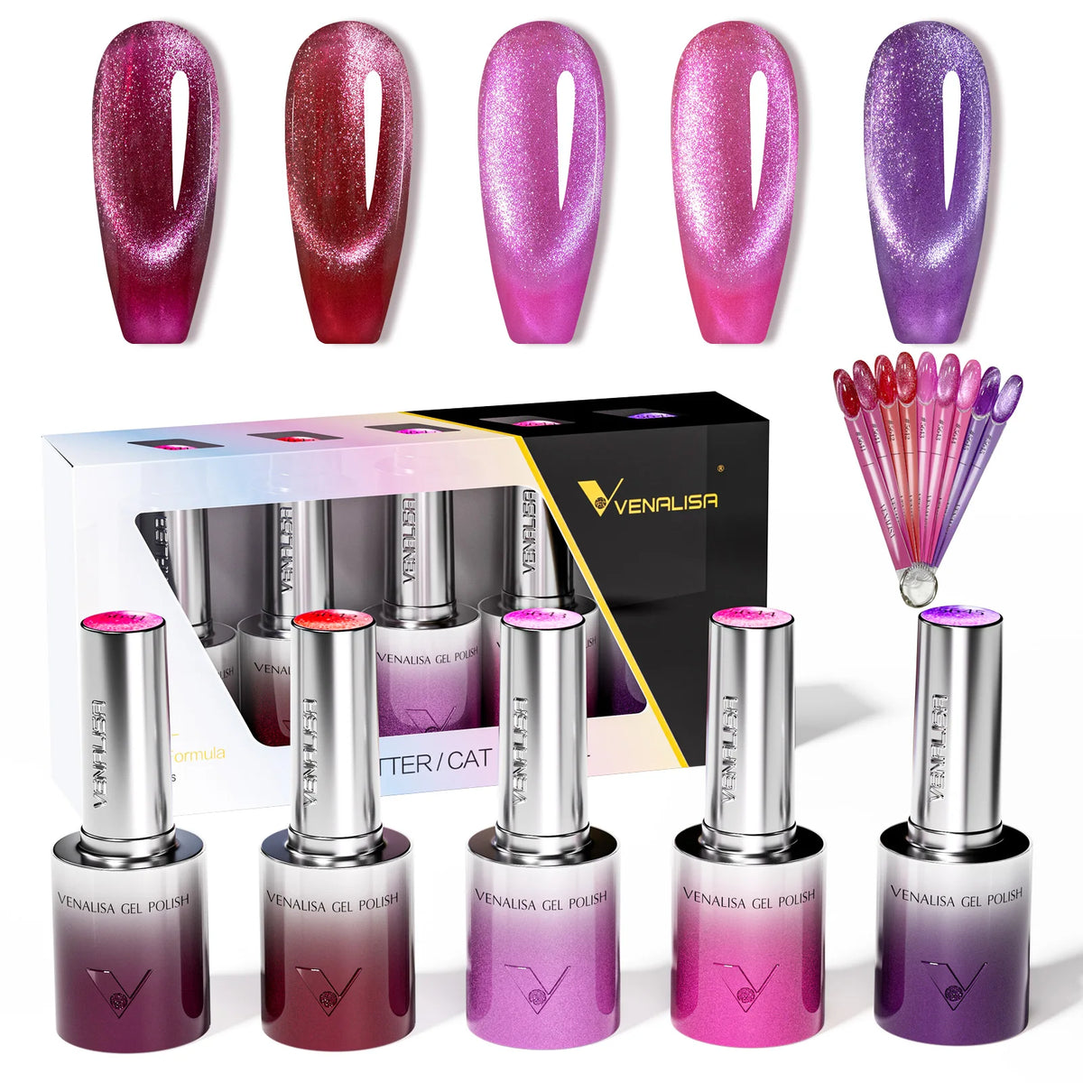 1pc Venalisa 10ml Nail Gel Polish Kit Soft