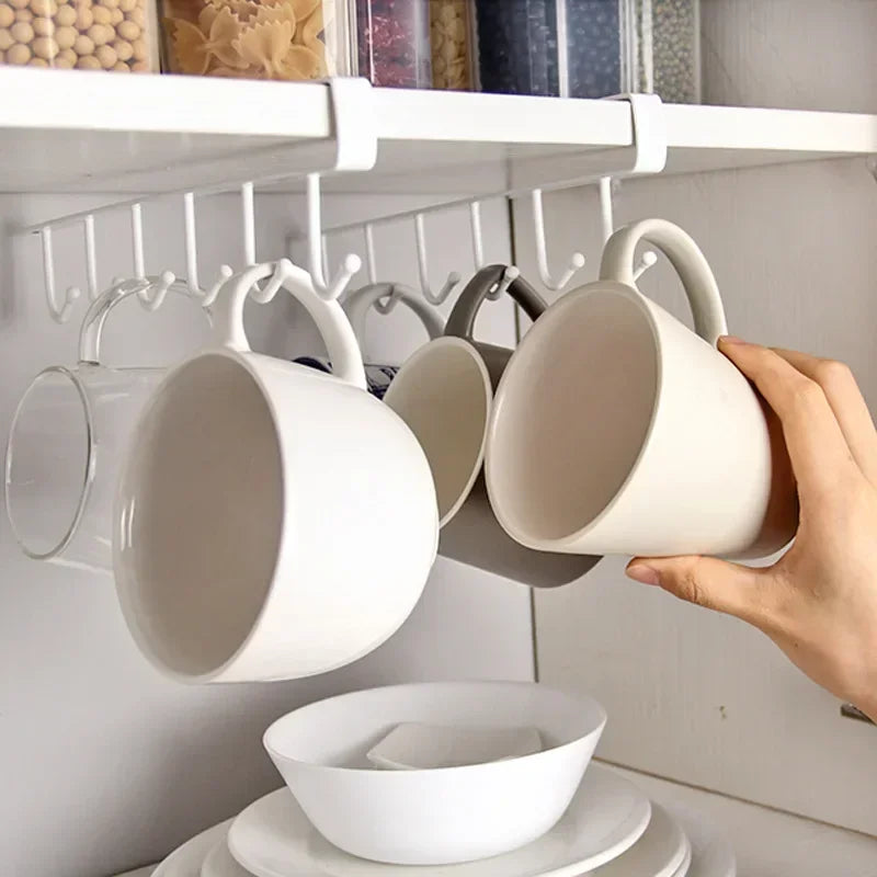 1pc Hook Rack Coffee Cup Mug Holder Hooks