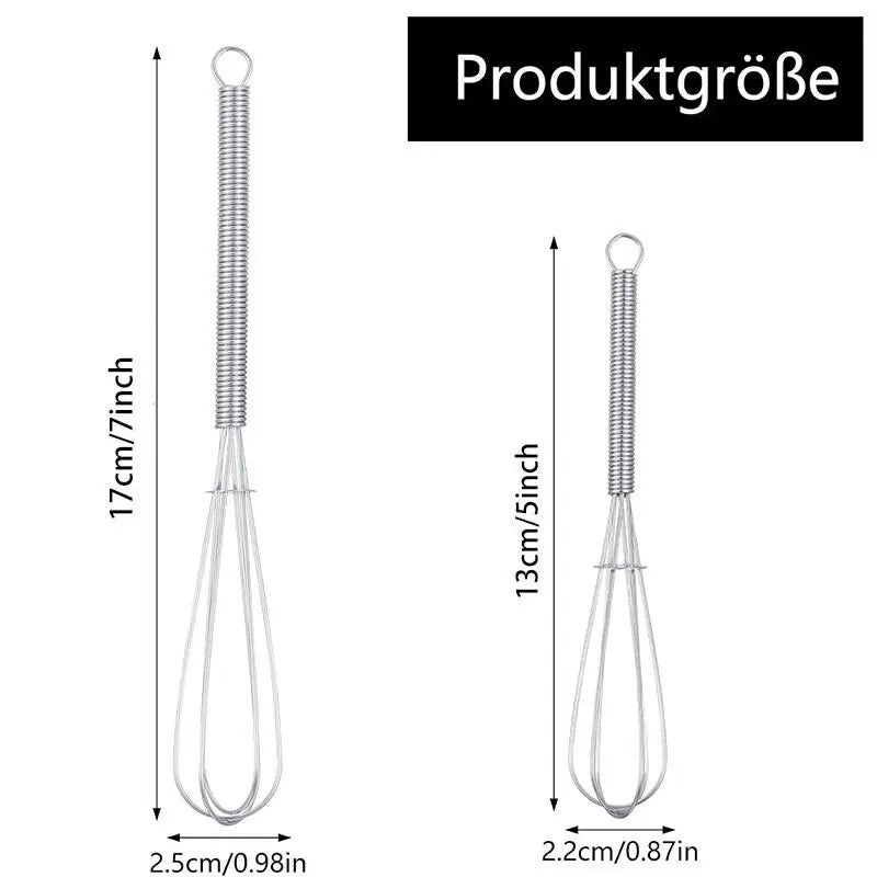 Whisk 5/7 Inch Egg Mixer Cream Whipper Compact