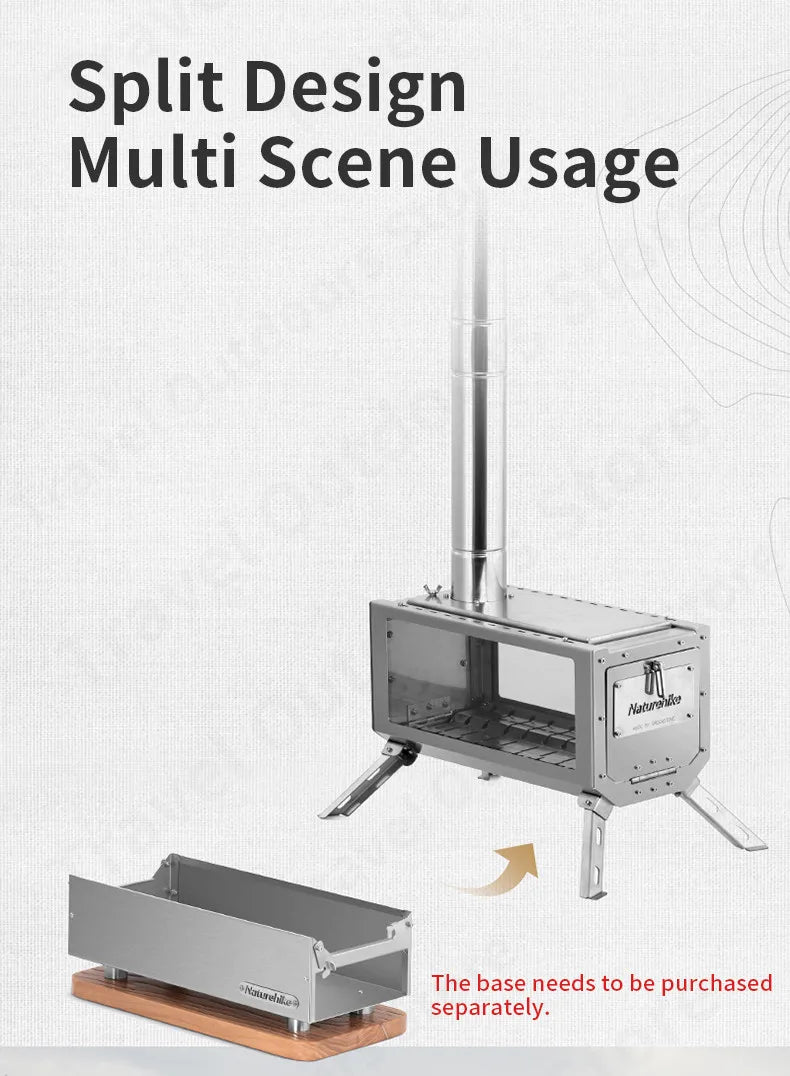 Naturehike Camping Firewood Accessary Stove 8m Chimney Desktop