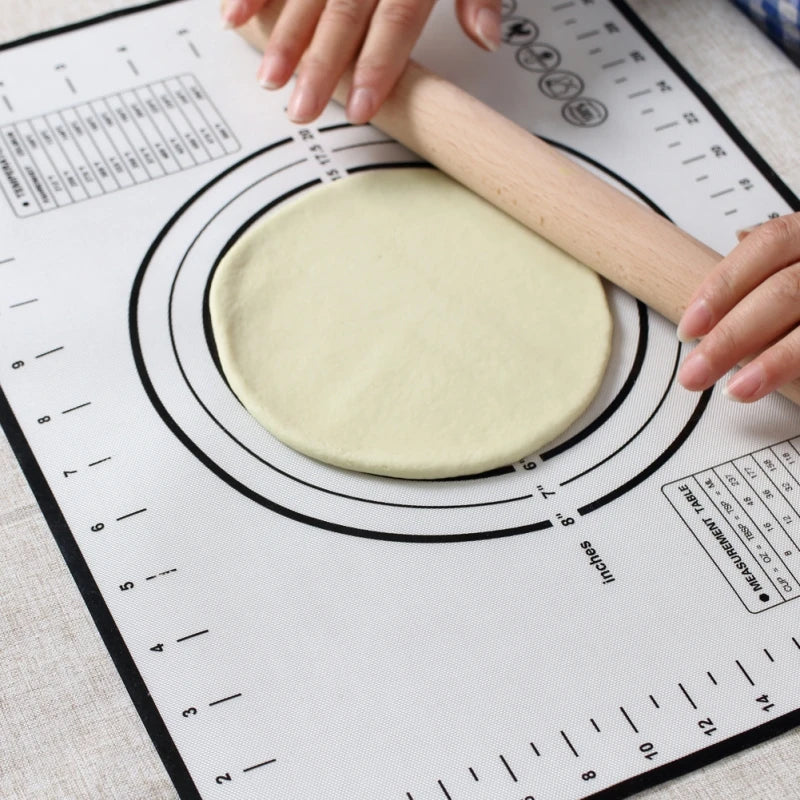 Silicone Baking Mat Pad Baking Sheet Pizza Dough