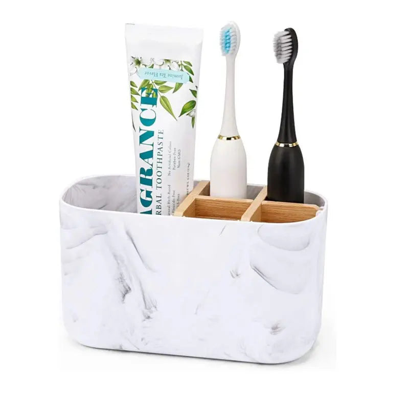 Toothbrush Holder Electric Brushes Bathroom Counter Organizer