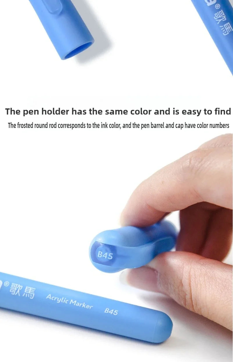 Croma 160/1 Colors Refillable Direct Liquid Acrylic Marker