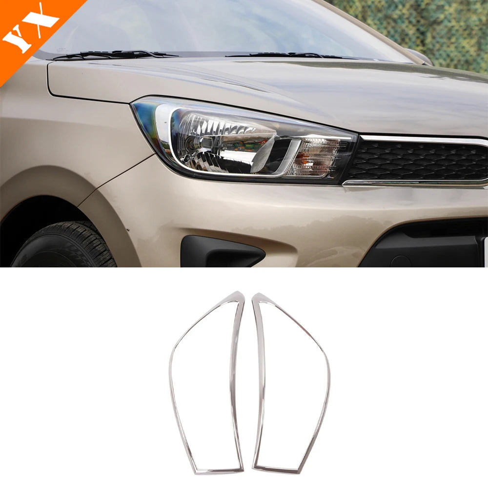 Full Chrome Kia Soluto Pegas - Car Headlight