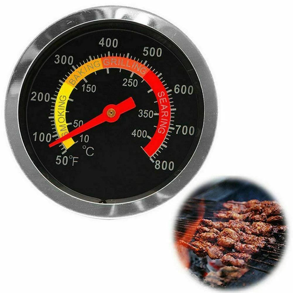 1pc Barbecue Thermometer Oven Temp Gauge 10 400
